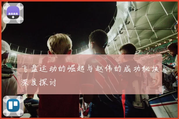 飞盘运动的崛起与赵伟的成功秘诀深度探讨
