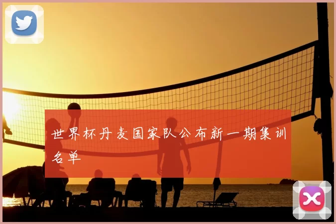 世界杯丹麦国家队公布新一期集训名单